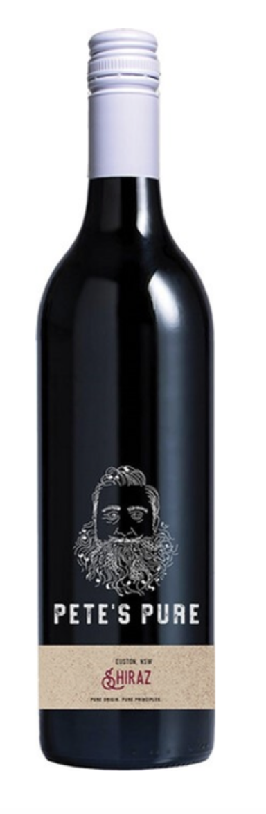 Вино Pete's Pure Шираз нап/сух/чер 0,75 Авс 13%